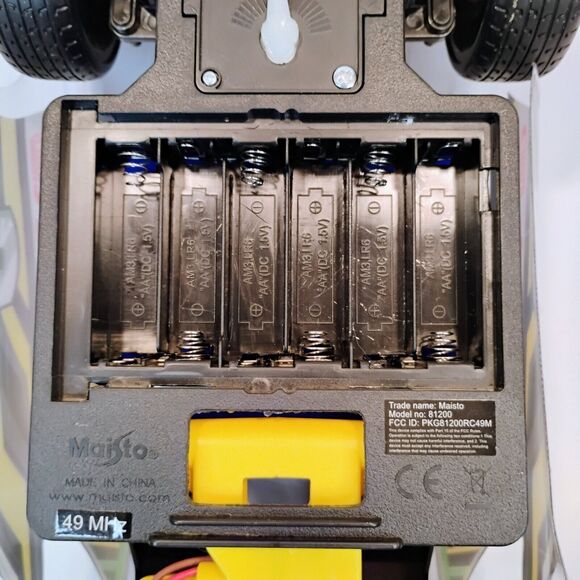 Maisto Tech R/C Radio Remote Control Street Race Car 49 MHz - No Remote - Picture 7 of 9